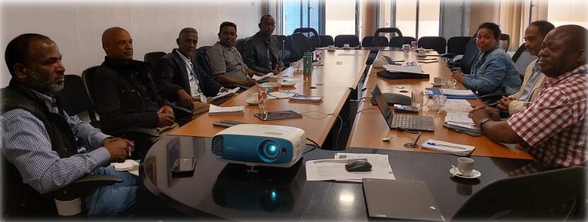 Bonding and reinforcing new concepts at a retreat in Eritrea